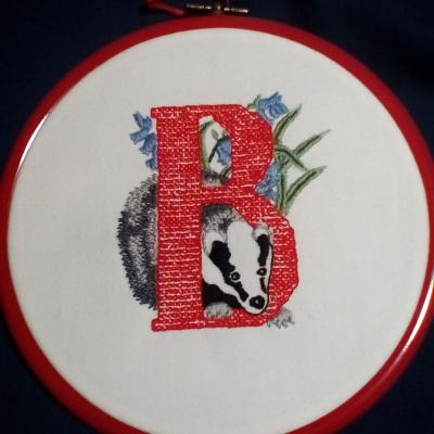 B for Badger
